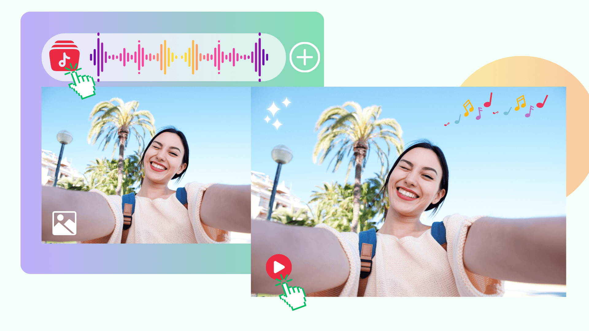 Add Audio to Image Free Online
